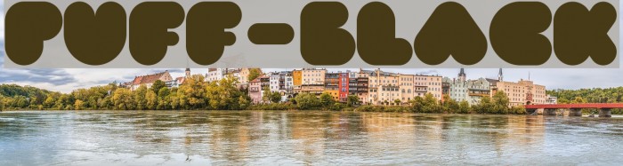 PUFF-Black Font examples