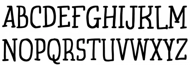 PUMPQEEN-Regular Schriftart Groß