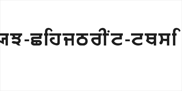 PUN-AdhunikB-Bold Logo