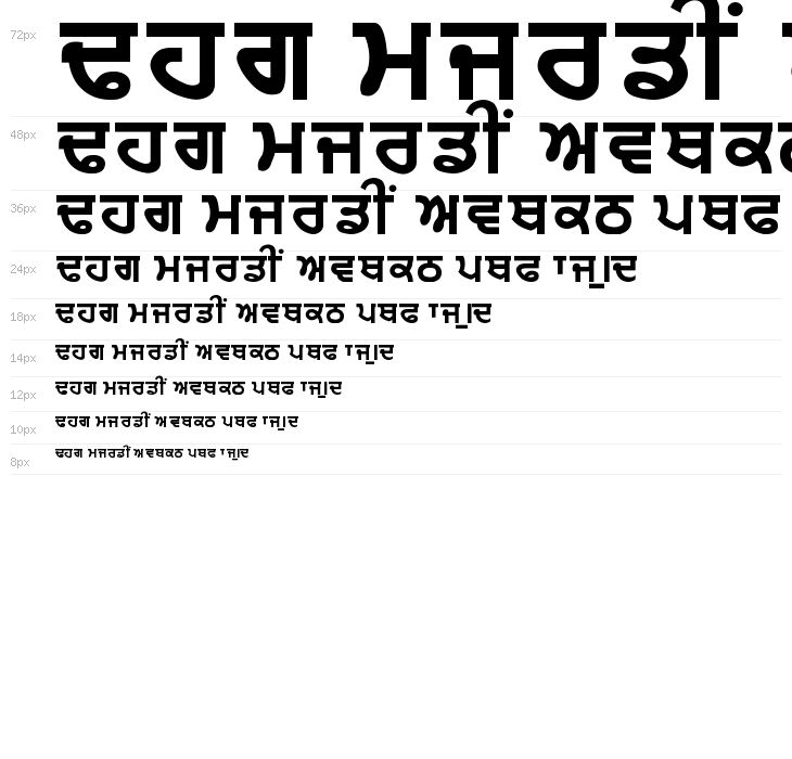 PUN-AdhunikB-Bold Waterfall