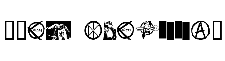PUNK DINGBATS  font caratteri gratis