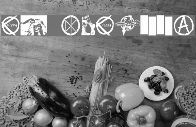 PUNK DINGBATS Font examples