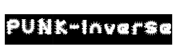 PUNK-Inverse  les polices de caractères gratuit tlcharger