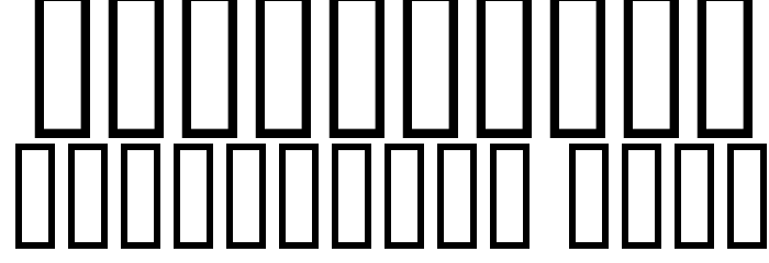 PUNK ROCK Color Fill Font OTHER CHARS