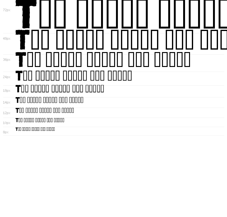 PUNK ROCK Color Fill Waterfall