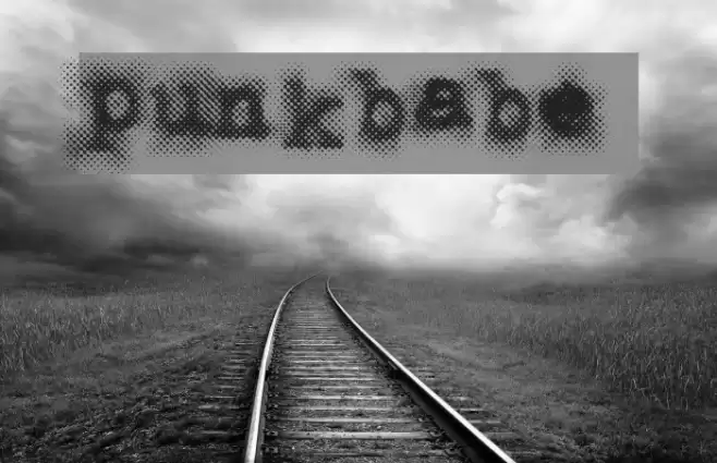 PUNKBABE Font examples