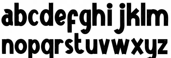 PUNY خط أحرف صغيرة