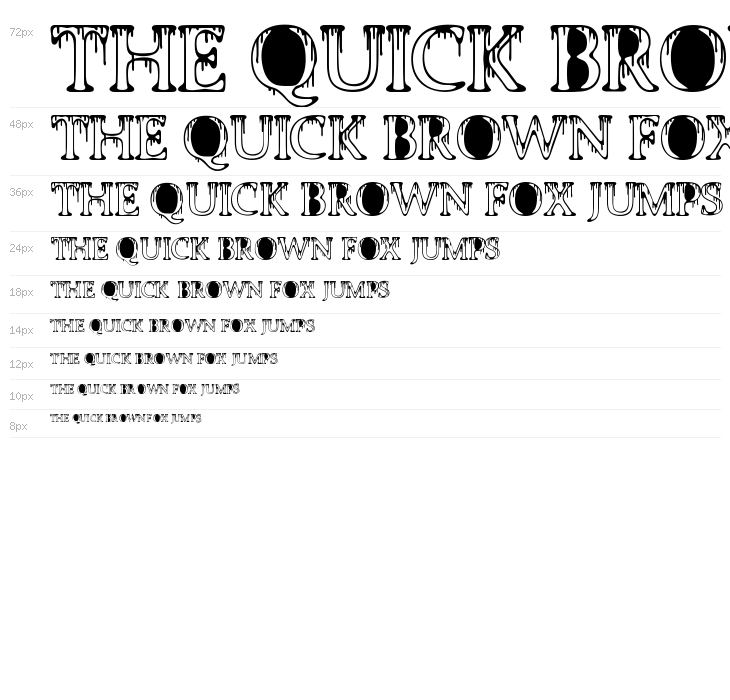 PUTTANA ANTIQUE Waterfall