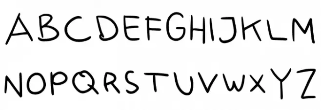 Puan Regular Font UPPERCASE