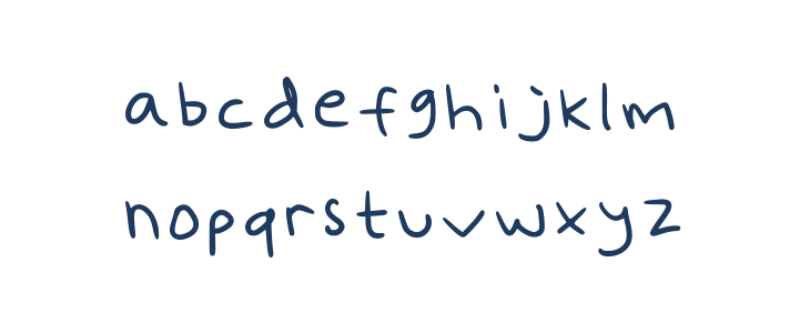Puan Regular Lowercase