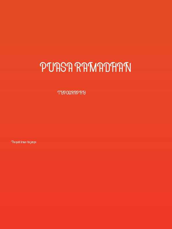 Puasa Ramadhan Poster