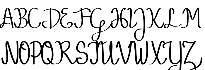Pubarash Lulu Demo Font OTHER CHARS