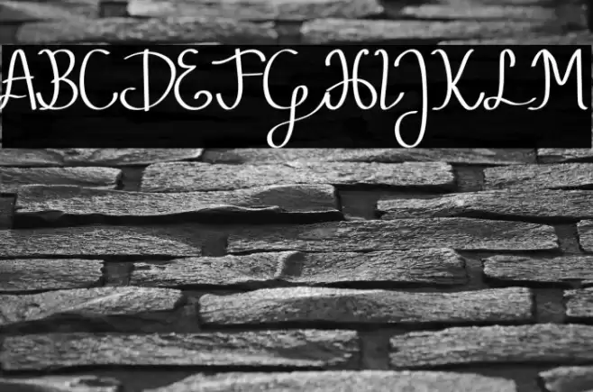 Pubarash Lulu Demo Font examples