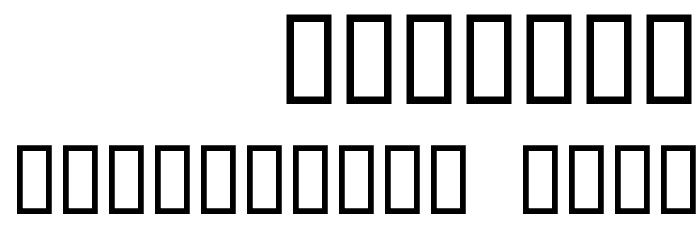 Pubby Font OTHER CHARS