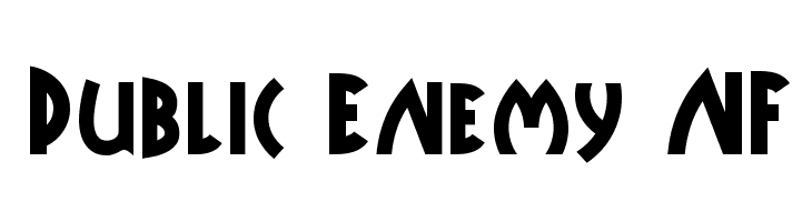 Public Enemy NF  Descarca Fonturi Gratis