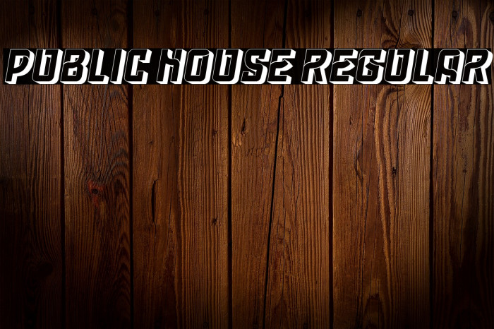 Public House Regular Example 3