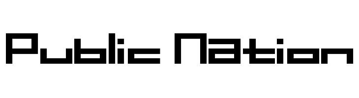 Public Nation Font