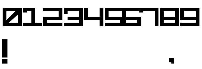 Public Nation Font OTHER CHARS