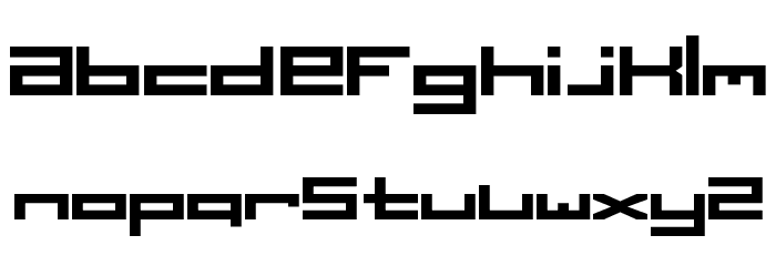 Public Nation Font LOWERCASE