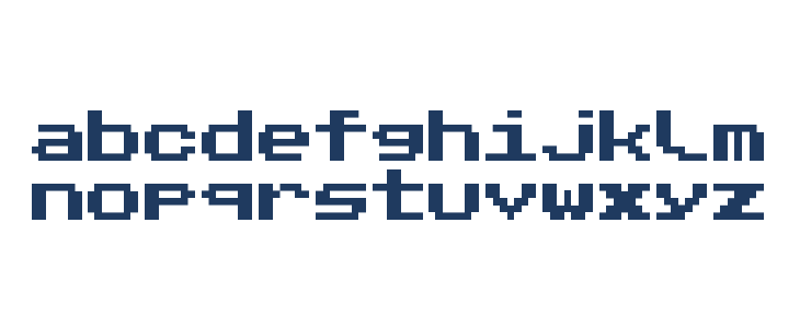 Public Pixel Lowercase