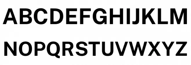 Public Sans Bold خط أحرف كبيرة
