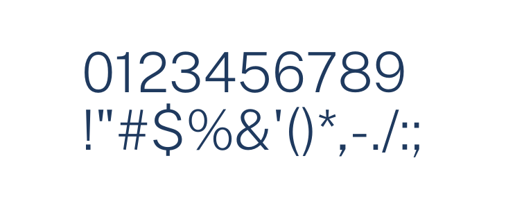 Public Sans ExtraLight Other Characters