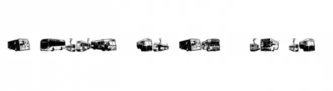 Public Transport Regular  免费字体下载