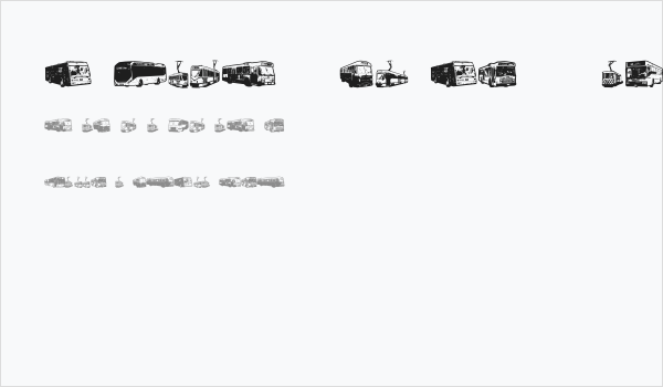 Public Transport Regular Business Card