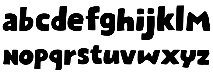 PublicSecretDEMO-Regular Font LOWERCASE