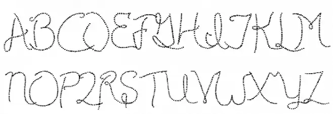 Publicite d'epoque basic Шрифта ВЕРХНИЙ