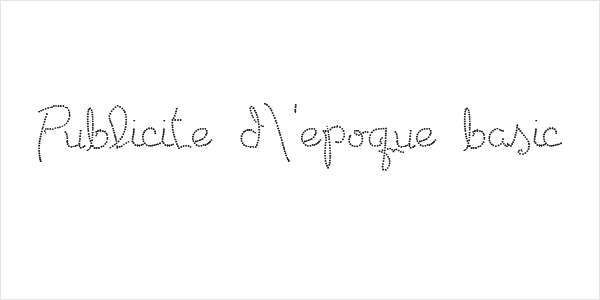 Publicite d'epoque basic Logo