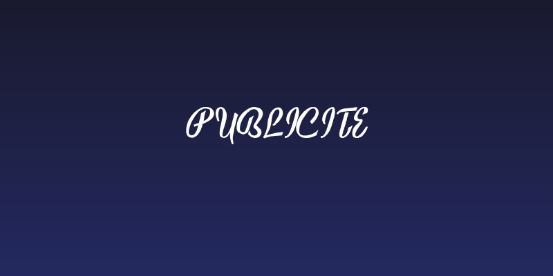 Publicite Social Header