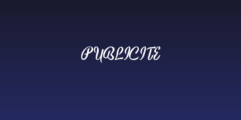 Publicite Social Header