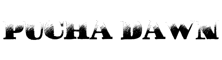 Pucha DAWN  font caratteri gratis