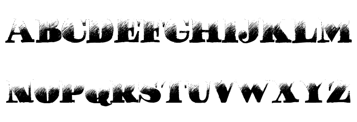 Pucha DAWN Font LOWERCASE
