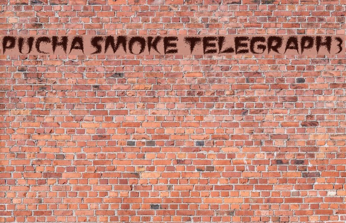 Pucha Smoke Telegraph3 Font examples