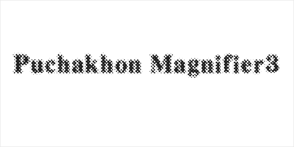 Puchakhon Magnifier3 Logo