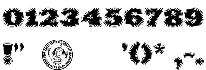 Puchakhon RAIN Font OTHER CHARS