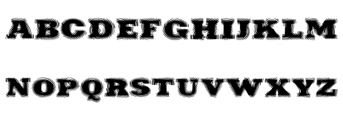 Puchakhon RAIN Font LOWERCASE