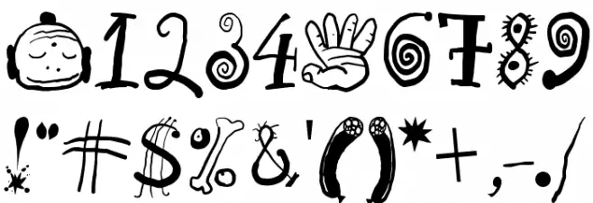 Puchakhon_Light_07 Font OTHER CHARS