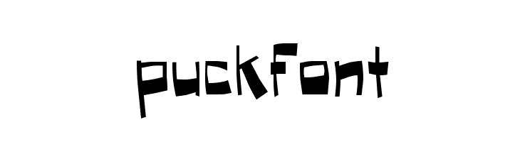 Puckfont  Free Fonts Download