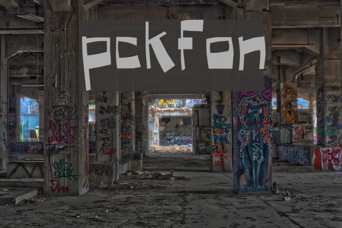 Puckfont Font examples