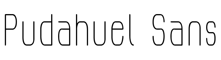 Pudahuel Sans Font