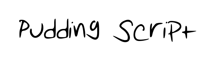 Pudding Script  Descarca Fonturi Gratis