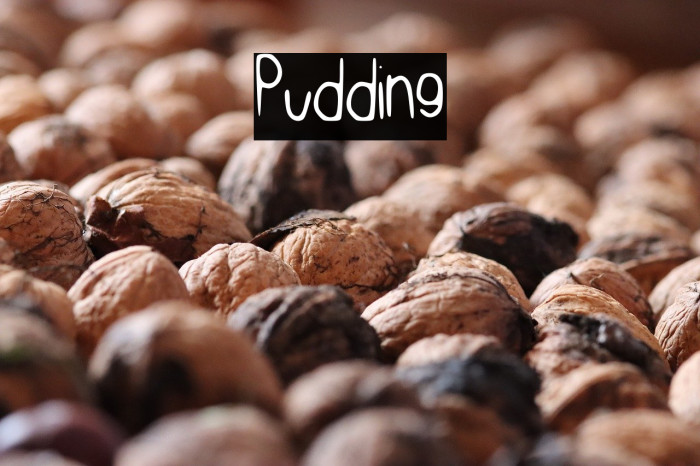 Pudding Example 1