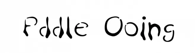 Puddle Oozing  免费字体下载