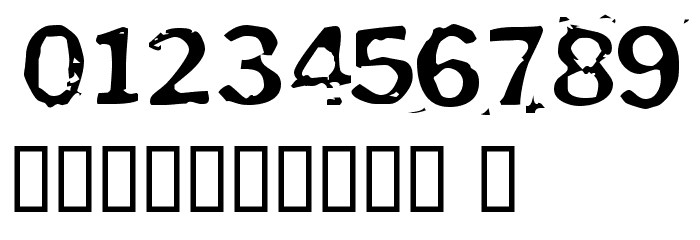 Puddleduck Font OTHER CHARS