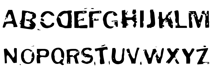 Puddleduck Font LOWERCASE