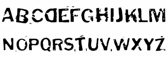 Puddleduck Schriftart Kleinbuchstaben