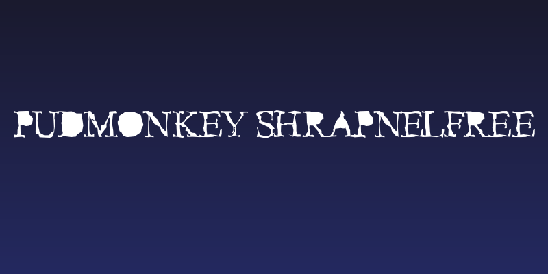 Pudmonkey ShrapnelFree Social Header